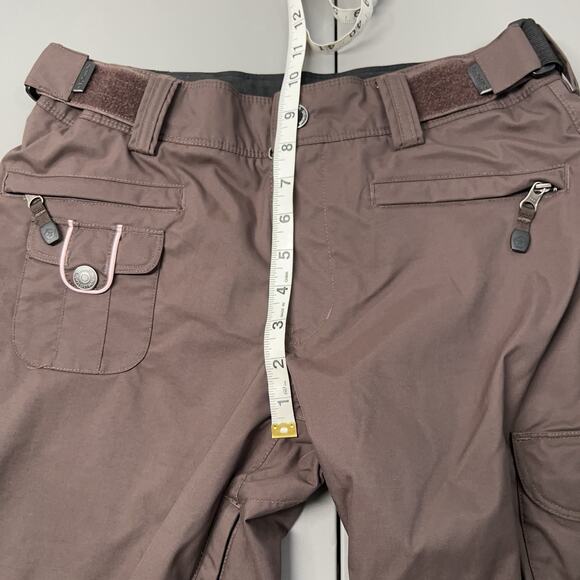 Sessions Kristy Ski Snowboard Pants Women's S Brown Terrain Series Waterproof - Picture 9 of 16